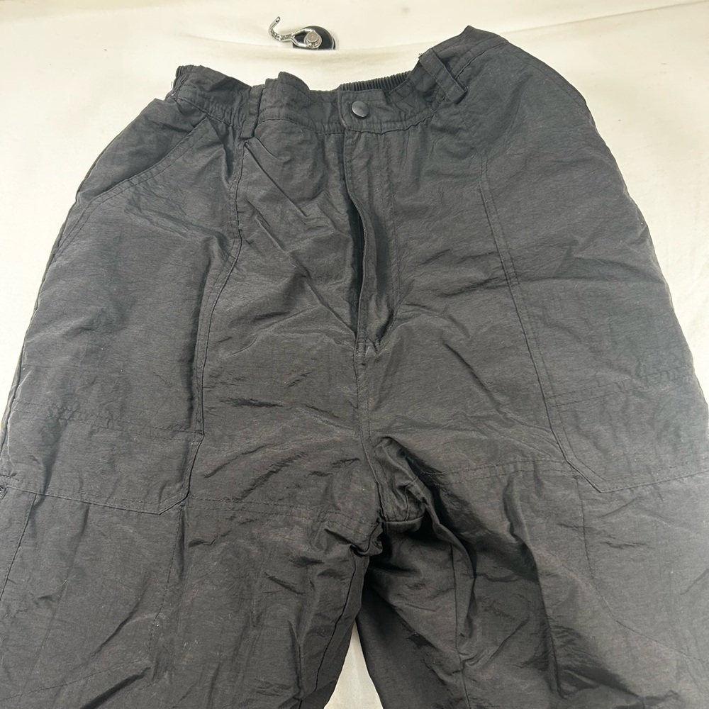 Climate Control Vintage Black Snow/Ski Pants Size L 14-16 great condition - Picture 14 of 16